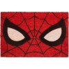 Rohožka CurePink Marvel Spiderman Maska červená 60 x 40 cm