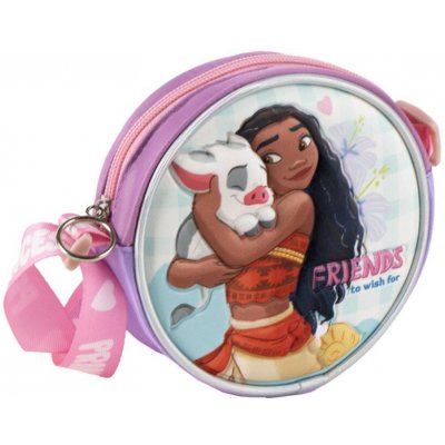 Cerda Dívčí 3D kabelka OVÁŽNÁ VAIANA kulatá fialová – Sleviste.cz