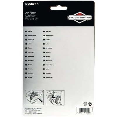 Vzduchový filtr pro motory B&S série 550e, 575 ex BS-992374 – Hledejceny.cz