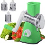 Jipos Tools Strojek na krouhání zeleniny 3v1, zelený 15779_Z JIPOS – Zboží Mobilmania