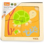 Viga puzzle Želva 4 dílky – Zboží Mobilmania