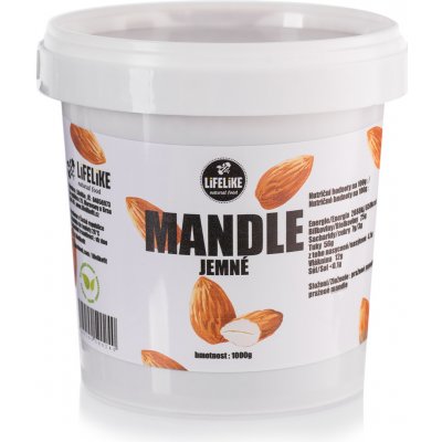 LifeLike Mandlový krém jemný 1 kg – Zboží Mobilmania