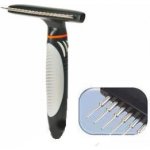 Trixie hrablo s antiskuzovou rukojetí dlouhá srst 10 x 15 x 2 cm – Zbozi.Blesk.cz