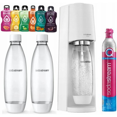 SODASTREAM TERRA black + láhve FUSE a JET – Hledejceny.cz