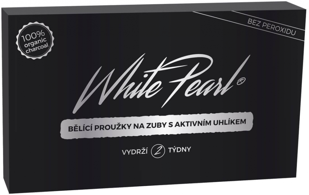 White Pearl bělící proužky na zuby s aktivním uhlíkem a kokosovým olejem 28  ks od 337 Kč - Heureka.cz