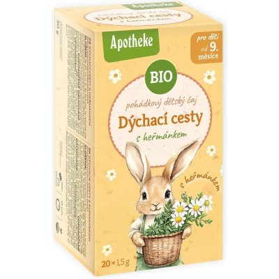 Apotheke Pohádkový dětský čaj Dých.cesty BIO 20 x 1.5g – Sleviste.cz