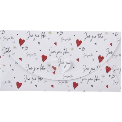 Papírová obálka Jen pro tebe – Zboží Mobilmania