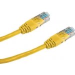 Datacom 1505 patch UTP CAT5E, 0,5m, žlutý – Zboží Mobilmania