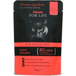 Fitmin Cat For Life Beef 85 g