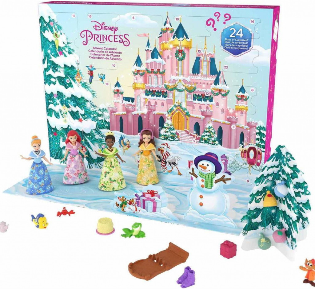 Disney Mattel Adventní kalendář s malými mi HLX06