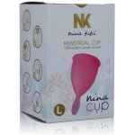 Nina Kikí Nina Cup Menstruační kalíšek L růžová – Zboží Dáma