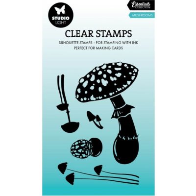 Studio Light Gelová razítka 5 ks Houbičky siluety – Zboží Dáma