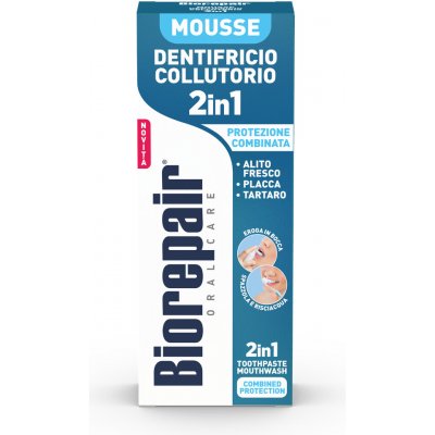 Biorepair Combined Protection 2v1 zubní pasta a ústní voda 75 ml – Hledejceny.cz
