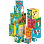 Djeco skládací kostky pyramida Moji kamarádi – Zboží Mobilmania
