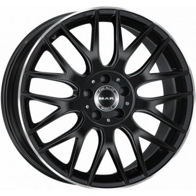 MAK Arrow 7,5x17 5x112 ET36 black mirror ring – Hledejceny.cz