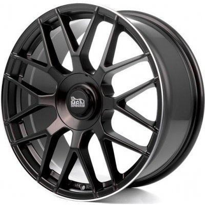 MAM GT1 8x18 5x100/112 ET45 matt black polished | Zboží Auto