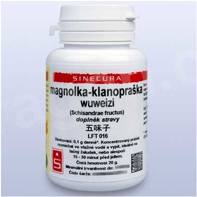 Sinecura Magnolka klanopraška Schizandra 20 g instantní prášek – Hledejceny.cz