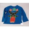 Dětské tričko chlapecké tričko Bing dl. rukáv modré