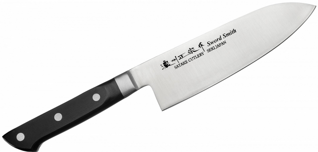 Satake Nůž Santoku z nerezové oceli KATSU 17 cm