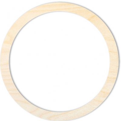 Chráněná dílna Dřevěný svět Kruhová obruč průměr 22,5 cm – Sleviste.cz