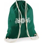 Zelenáčky s výšivkou kytičky černá – Zboží Dáma