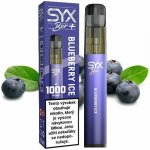 Syx Bar Blueberry Ice Zero 0 mg 1000 potáhnutí – Sleviste.cz