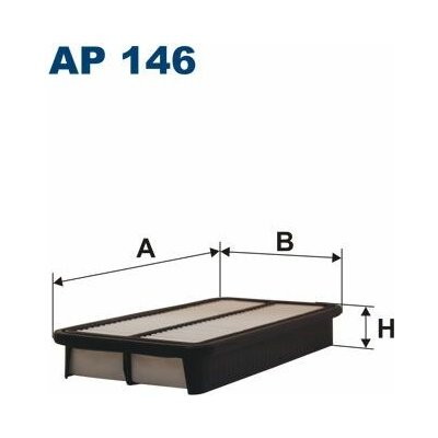 Vzduchový filtr FILTRON AP 146 – Hledejceny.cz