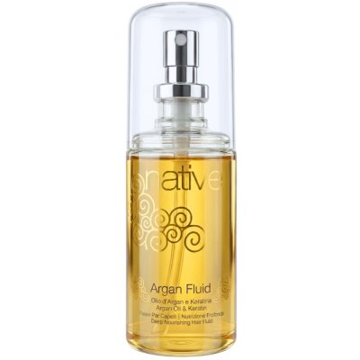 Native Argan flud hydratační sérum s keratinem 75 ml – Hledejceny.cz