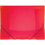 Karton P+P Opaline A4 Desky s chlopněmi a gumičkou červené – Zboží Mobilmania