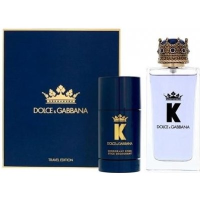 Dolce & Gabbana K By Dolce & Gabbana EDT 100 ml + tuhý deodorant 75 ml dárková sada