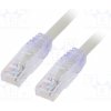 síťový kabel Panduit UTP6AX0.5MGY Patch, TX6A™ 10Gig,U/UTP, 6a, drát, Cu, PVC, 0,5m, šedý