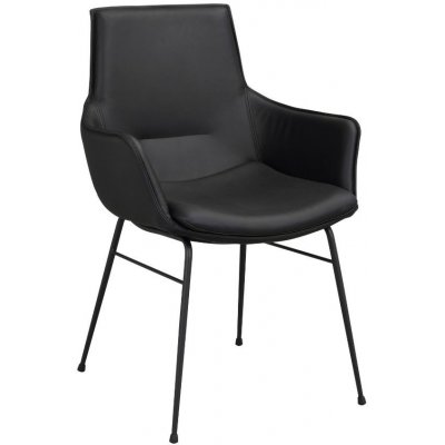 Rowico Lowell s područkami kožená černá – Zboží Mobilmania