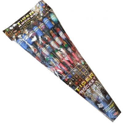 Tiger Rocket set raket 18 ks – Zboží Dáma