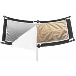Phototools Portrétní odrazná deska, 50x110 cm 3v1 – Zboží Živě