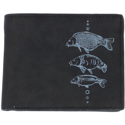 Giants Fishing Peněženka Černá Tři Kapři Black Wallet Three Carps – Zboží Dáma