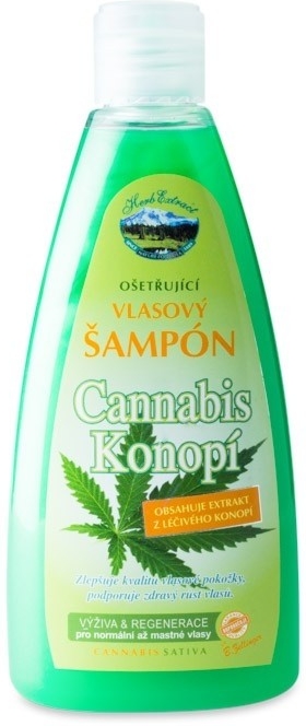 Vivaco Cannabis vlasový šampon ošetřující Herb extrakt 250 ml