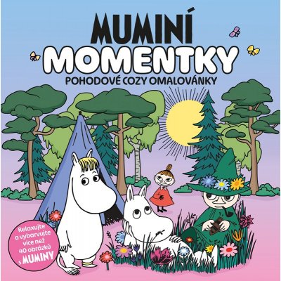 Muminí momentky Pohodové Cozy omalovánky – Zboží Dáma