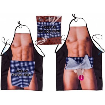 Popron.cz Kuchyňská zástěra mužské tělo s plyšovým penisem – Zboží Dáma