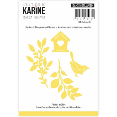 Les ateliers de Karine vyřezávací šablona Mimosa Forever V mé zahradě – Hledejceny.cz