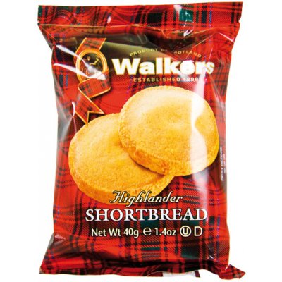 Walkers Highlander máslové piškoty 40 g – Zboží Dáma