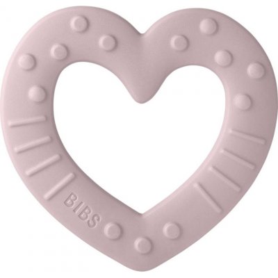 Bibs Baby Bitie Heart Pink Plum – Hledejceny.cz