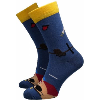 Hesty Socks pánské ponožky cope modrá – Zboží Mobilmania