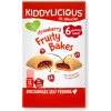 Dětský snack Kiddylicious Koláčky jahodové 132g