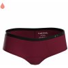 Menstruační kalhotky Underbelly menstruační kalhotky LOWEE bordó z mikromodalu Pro velmi slabou menstruaci