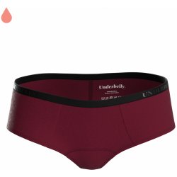 Underbelly menstruační kalhotky LOWEE bordó z mikromodalu Pro velmi slabou menstruaci