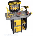Smoby pracovní dílna skládací Stanley Open Bricolo Workbench s 37 doplňky – Sleviste.cz