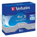 Verbatim BD-R 50GB 6x, DualLayer, casebox, 1ks (43748) – Hledejceny.cz