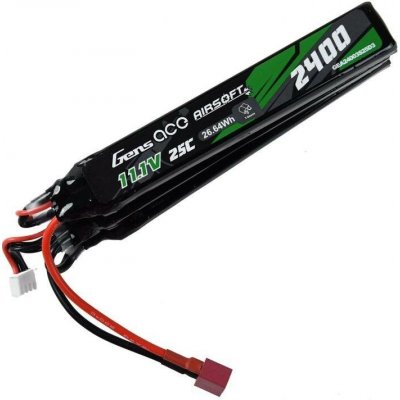 Gens Ace baterie Li-Pol 11.1V 2400mAh 25C sticks T-Dean – Hledejceny.cz