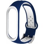 Xiaomi EF náhradní náramek pro Mi Band 3/4 Modro-bílá MIBANDCZX00331 – Sleviste.cz