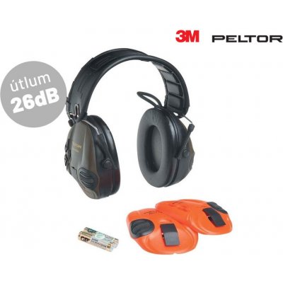Sluchátka Peltor 3M SportTac GN elektronická – Zboží Mobilmania